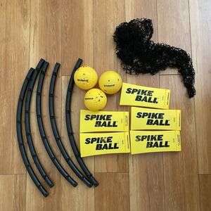 Spikeball 3 Ball Original Roundnet Game Set - Includes 3 Balls Net & Bag Used
